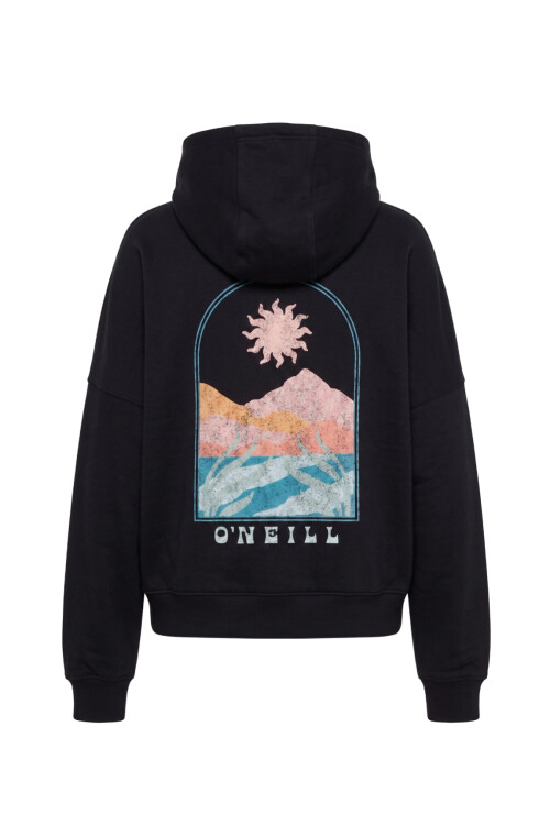 Canguro O'Neill Woman Retro Landscape Oversize Negro
