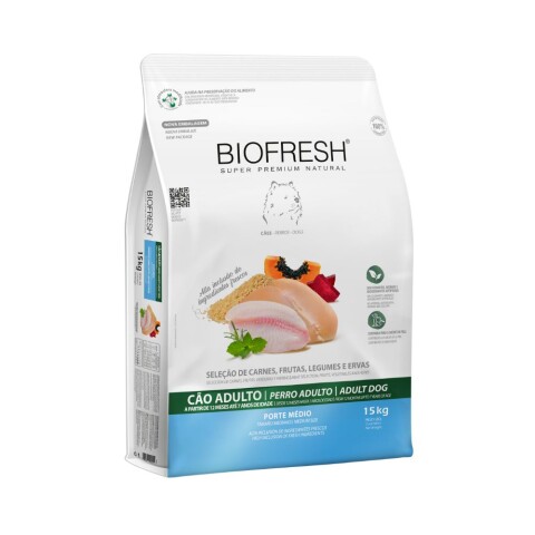 Biofresh Perro Adulto Raza Mediana 15kg | Salud y Vitalidad Biofresh Perro Adulto Raza Mediana 15kg | Salud y Vitalidad