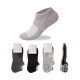 Soquete sport 3pcs gris