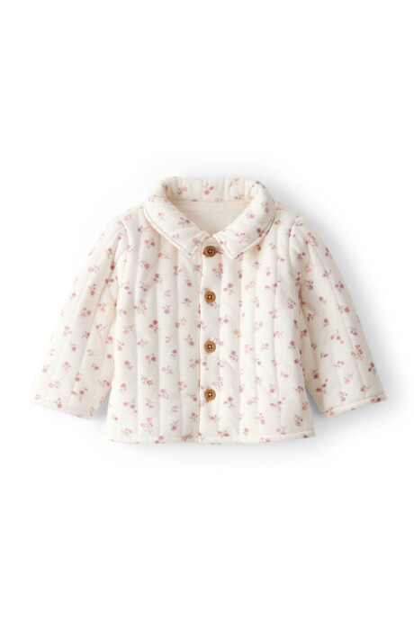 Saco capitoneado, diseño floral Saco capitoneado, diseño floral