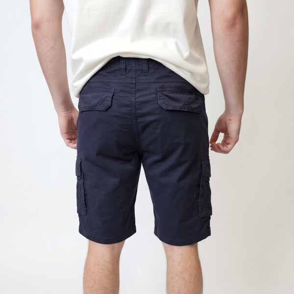 Bermuda Cargo Algodón V27 Navy