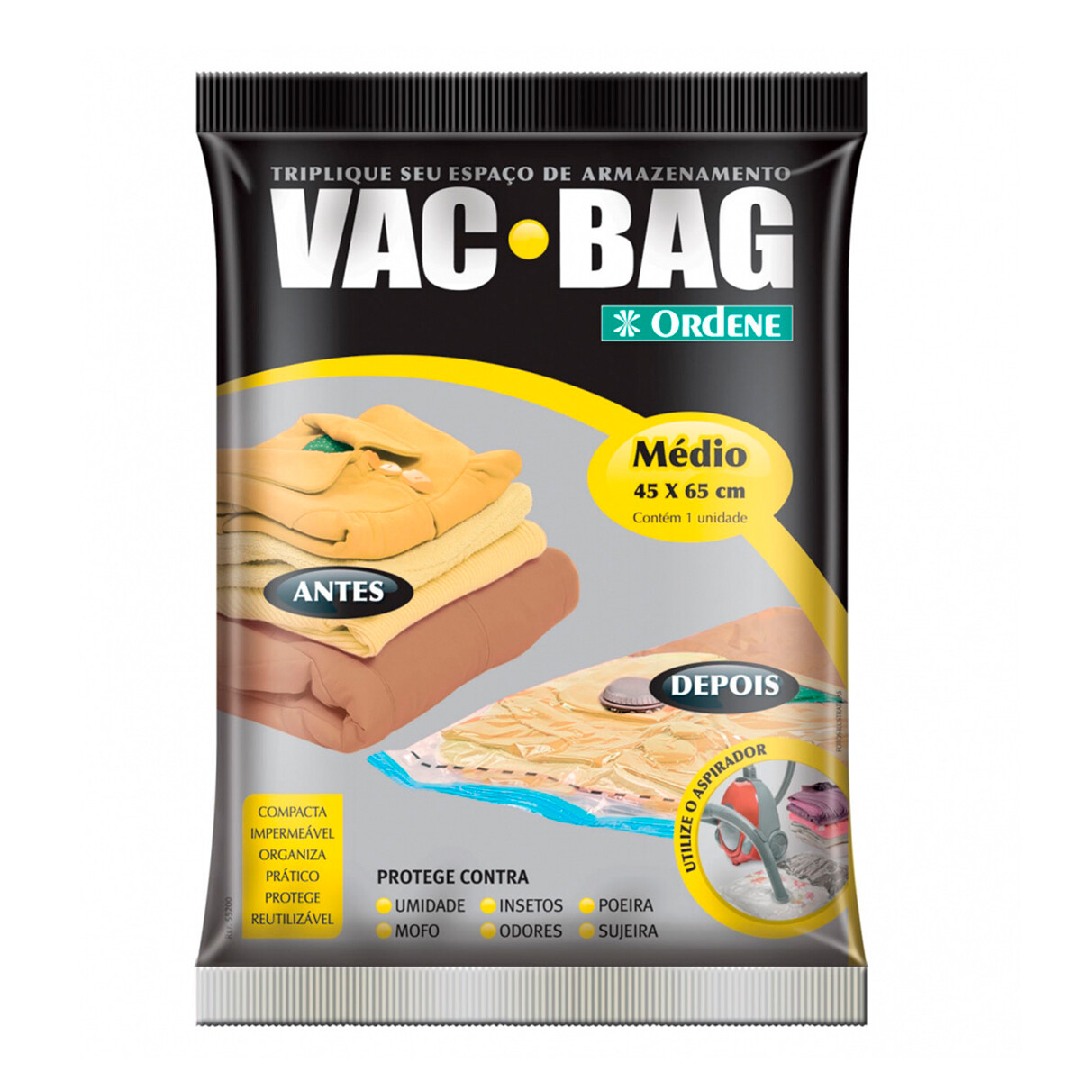 Vac bag media - TRANSPARENTE 