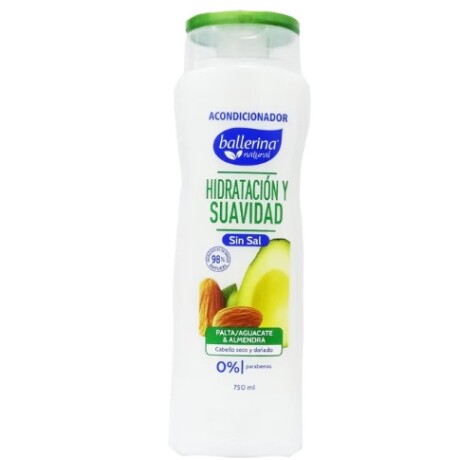 Acondicionador Ballerina 750ml Hidratación y suavidad