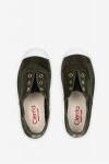 Zapatilla inglesa puntera tintado enzimático Kaki