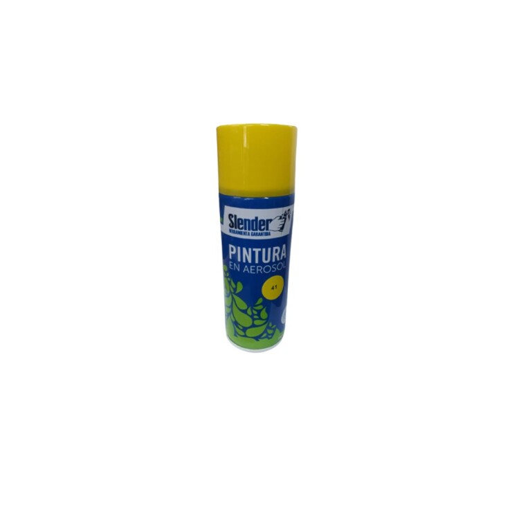 PINTURA AEROSOL SPLENDER AMARILLO CANARIO 400ML Sin color