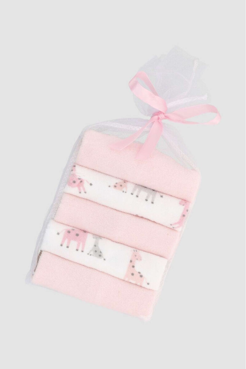Set 5 babitas nenas - Rosado 