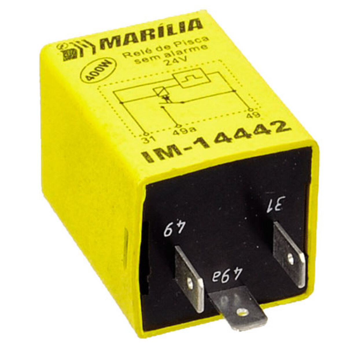 FLASHER - 24V 3 PATA REFORZADO MARILIA 