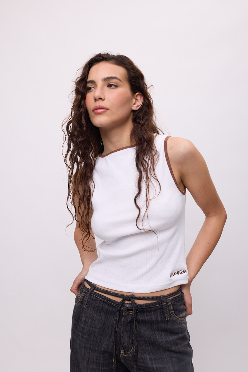 Top Basic Blanco
