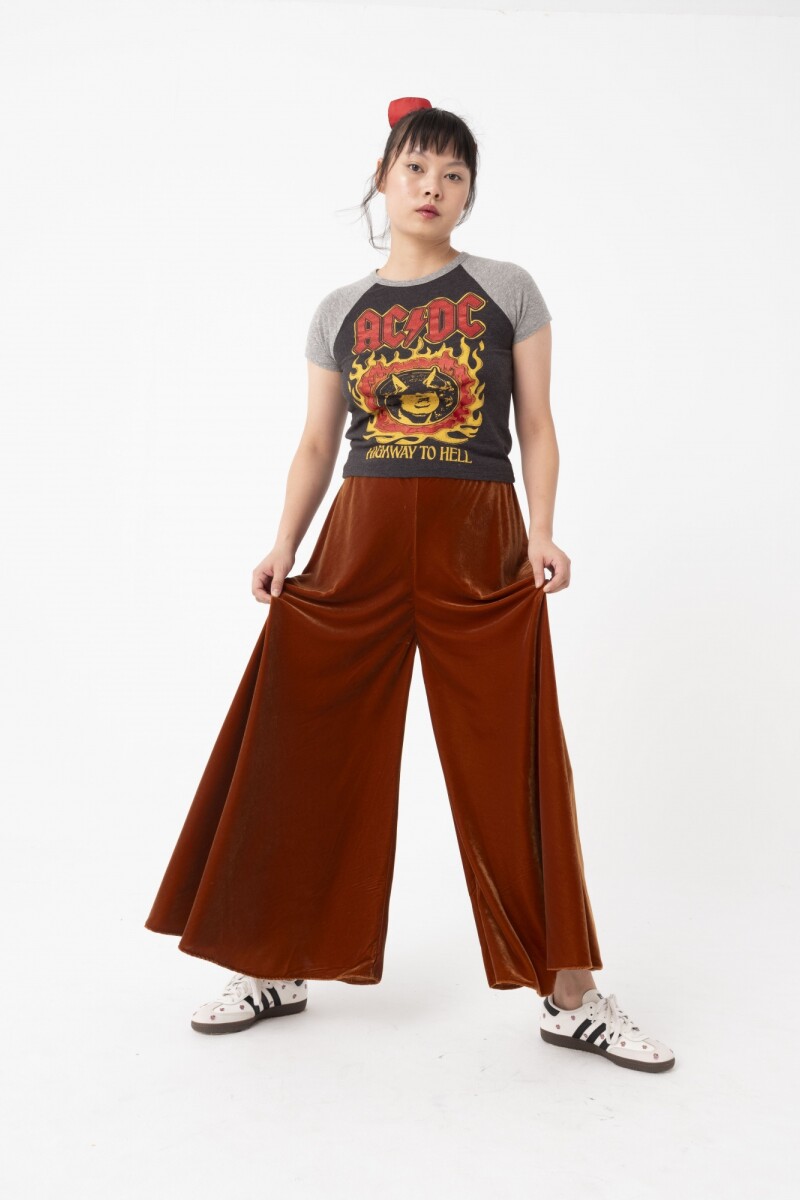 PANTALÓN EXTRA WIDE Marron