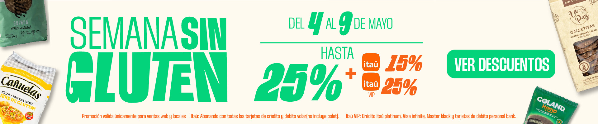 Sin gluten