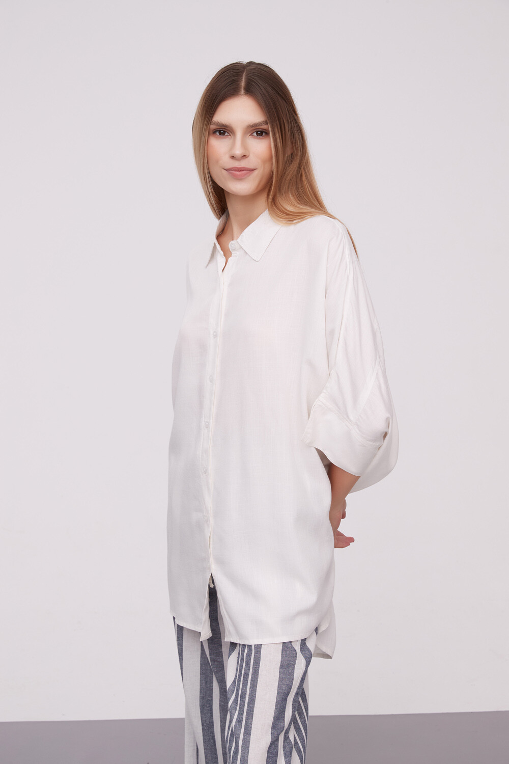 Camisa Alim Marfil / Off White