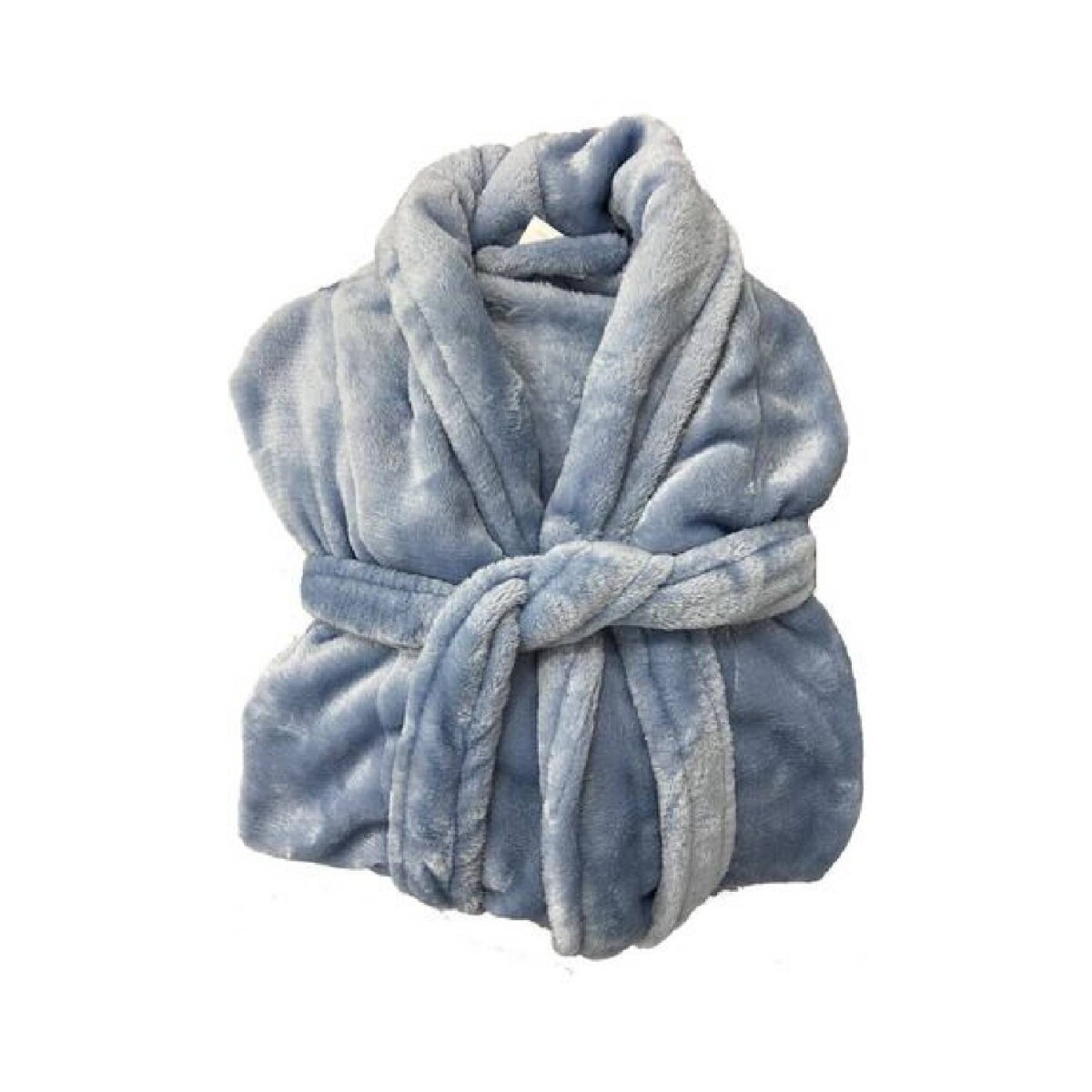 Bata De Baño Bed Line Dohler Talle G Súper Oferta - Azul Piedra 