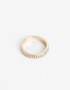 Anillos Chicos Special Price Anillo Metal Strass - Dorado