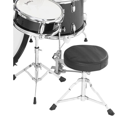 Batería infantil Memphis FT1045 5 cuerpos con asiento Black