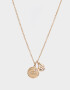 Cadena Corta con Dije Capsula Especial Cadena Corta Con Dije Leo - Dorado