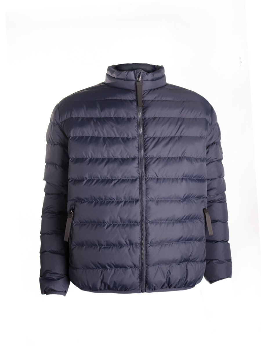 Campera Nylon Capitoneada Clasica Granada - Marino 