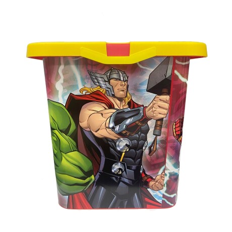 Caja organizadora infantil con tapa Plasútil 7 litros Avengers