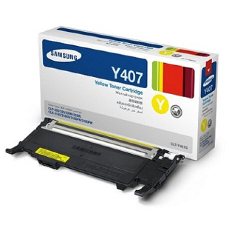 SAMSUNG TONER Y407S CLP-320/325/3185/3180 1000CPS CP Samsung Toner Y407s Clp-320/325/3185/3180 1000cps Cp
