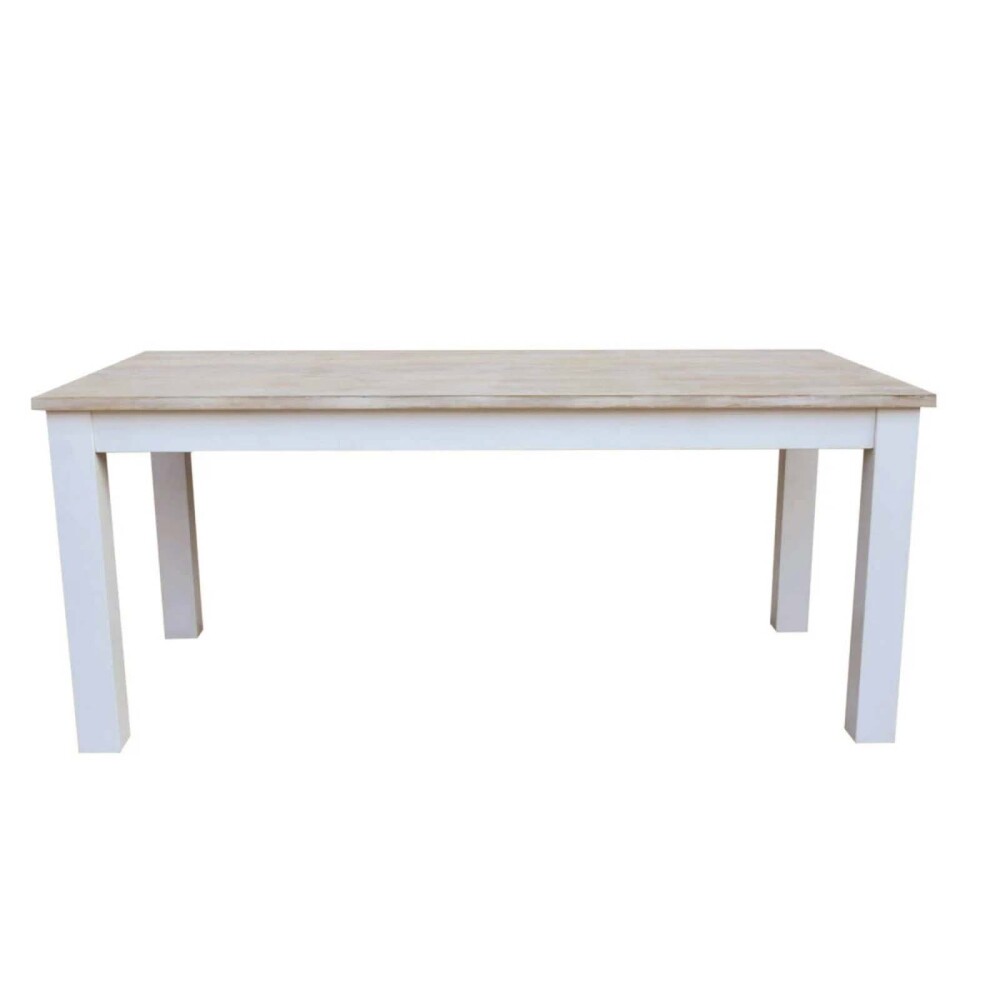 MESA DE COMEDOR MADERA-DE-MANGO NATURAL-BEIGE COSTA
