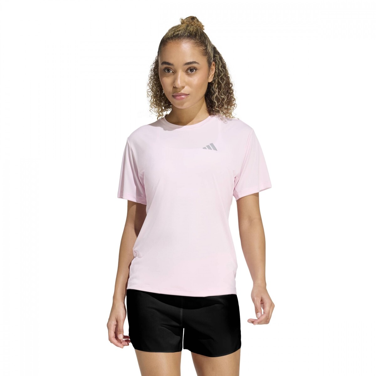Remera Adidas Run Ess Tee W Mujer KA0229 - Rosado 