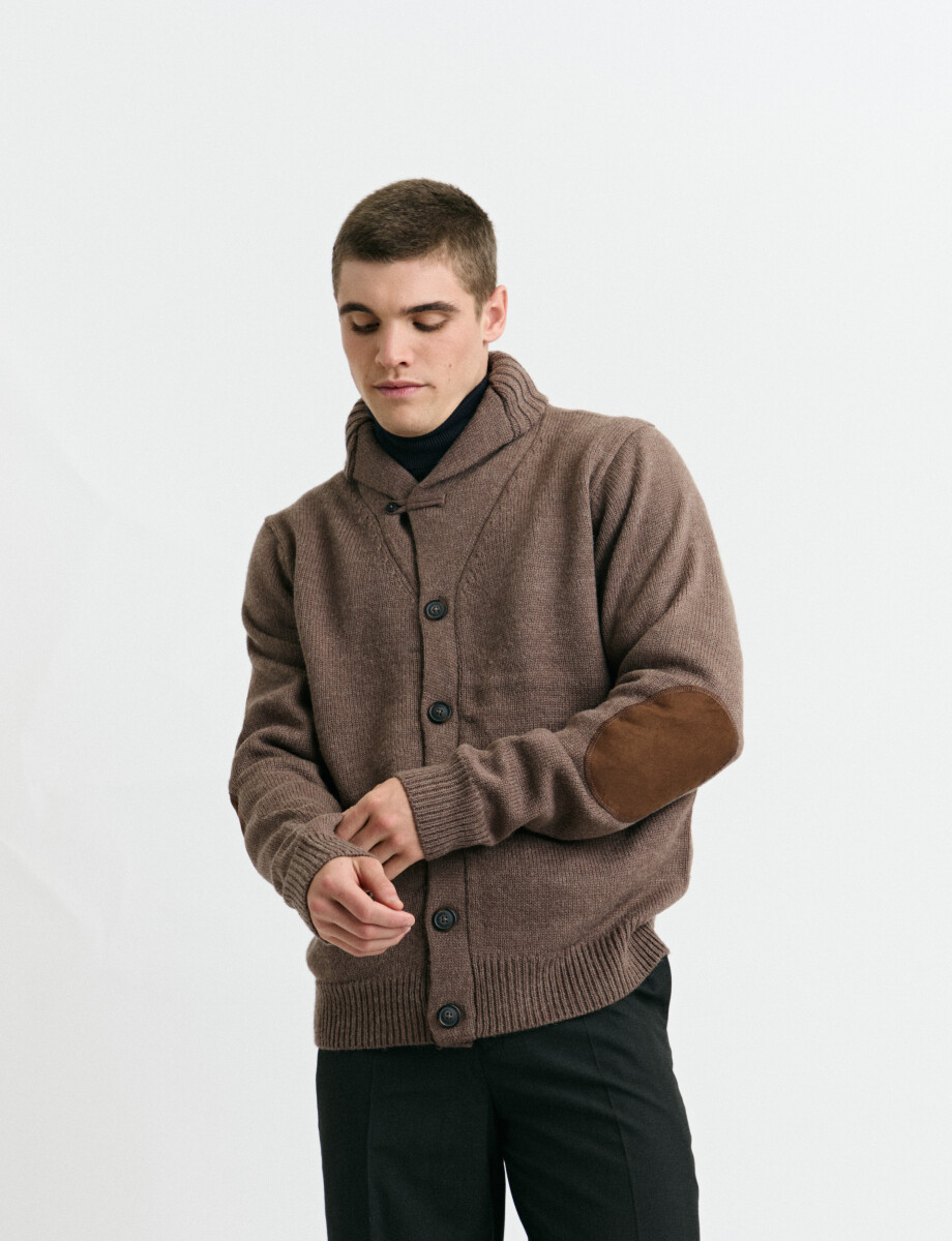 470663 CARDIGAN HARRY Marron