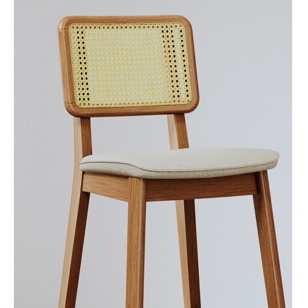 Butaca Classic - Línea Manhattan - Tela Lino/Natural