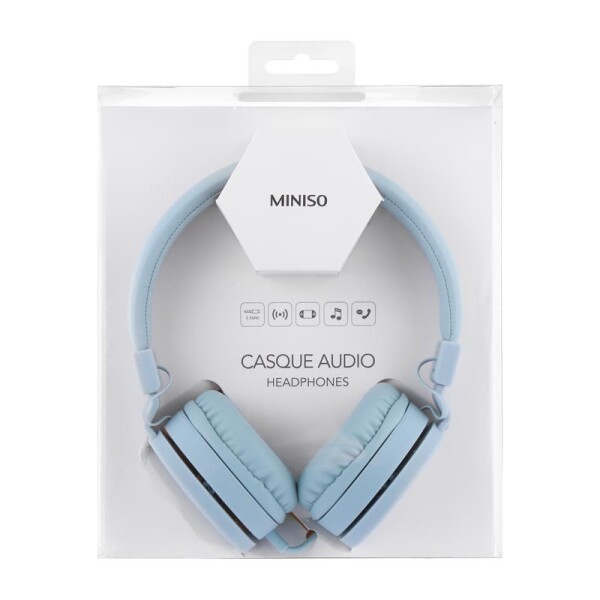 Auriculares headphones Celeste