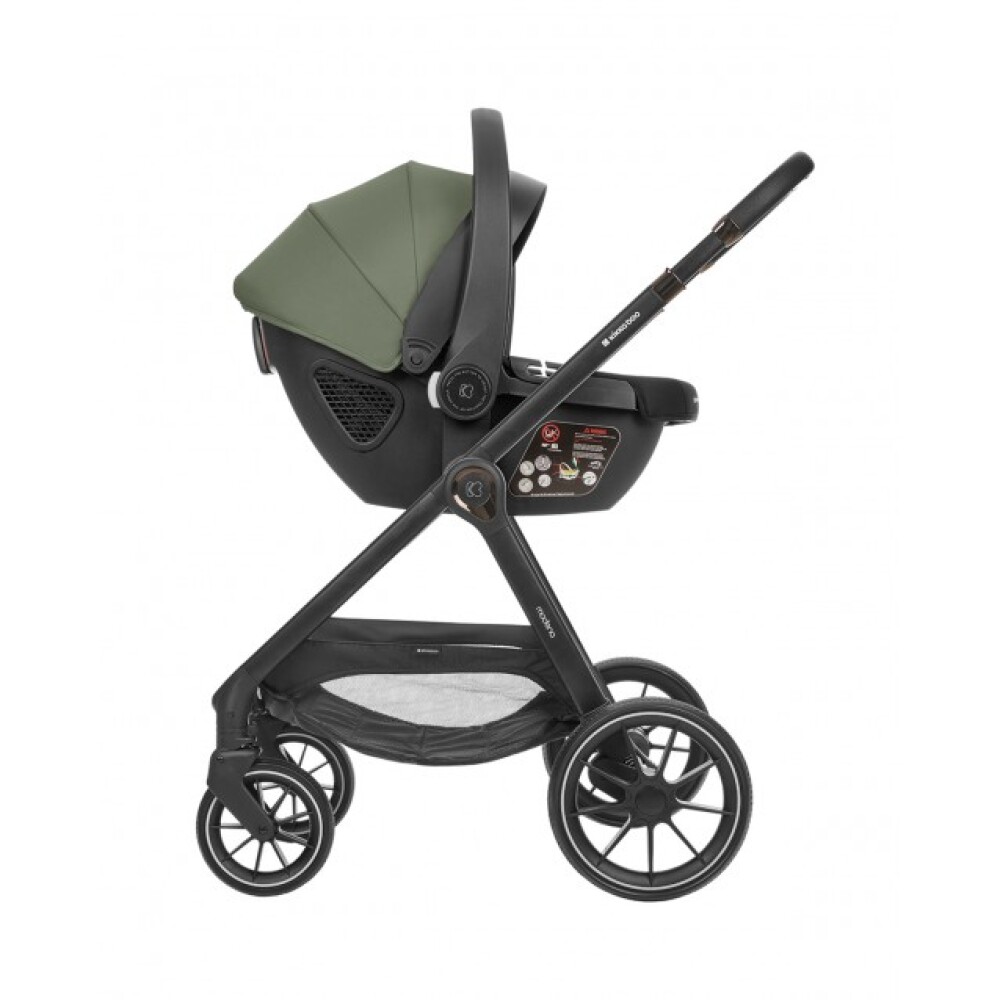 Travel system 4 en 1 MODENA green army KIKKABOO Travel system 4 en 1 MODENA green army KIKKABOO
