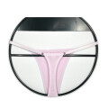 Tanga Colaless Ajustable De Algodón Lila