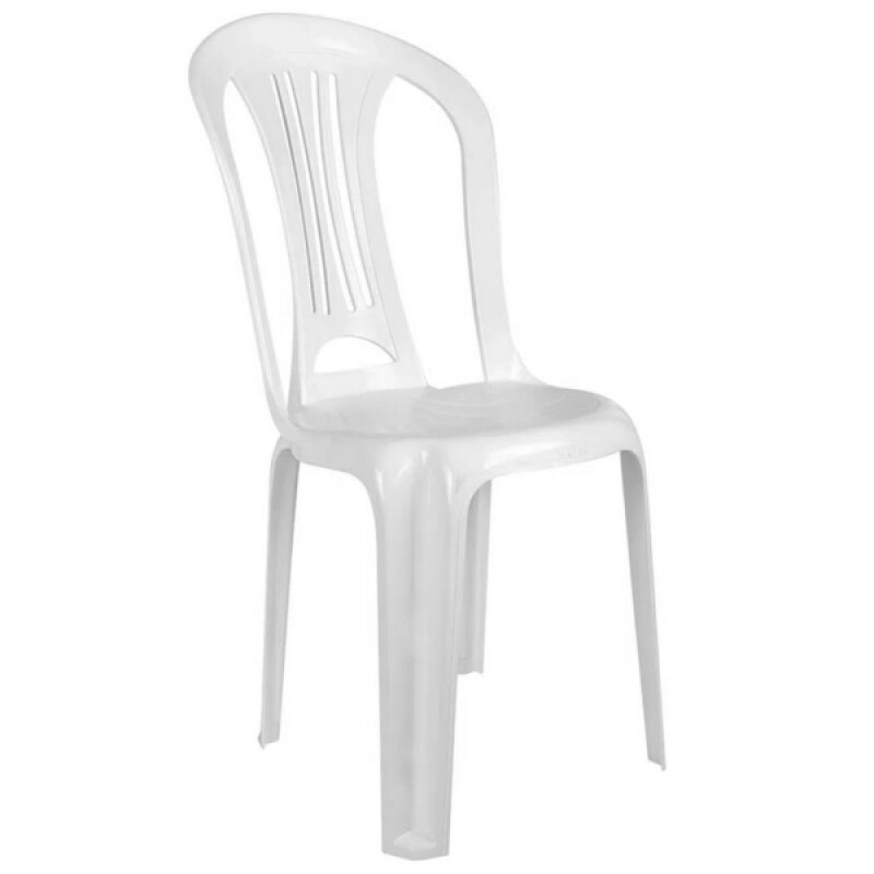 Silla de PVC MOR sin posabrazos BLANCA Silla de PVC MOR sin posabrazos BLANCA