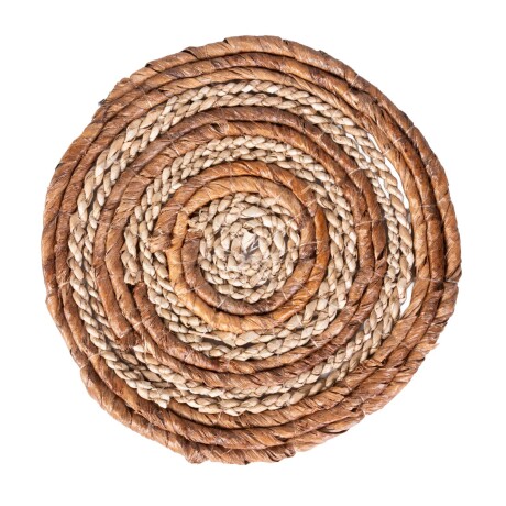 INDIVIDUAL 20 CM FIBRAS-NATURALES NATURAL-BEIGE MIXED FIBERS