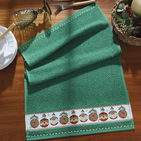 Repasador Cocina Dohler Jacquard Bord 45 cm x 70 cm Navidad
