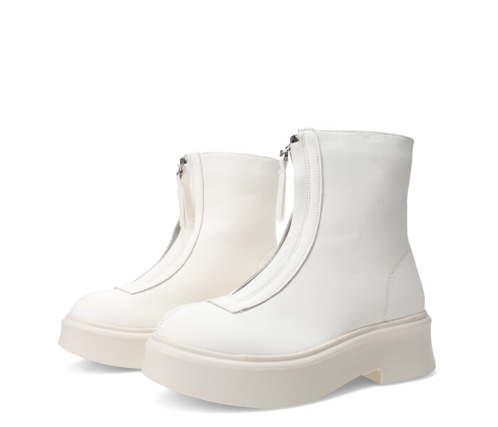 Bota KIMAKA chelsea con cierre Off White