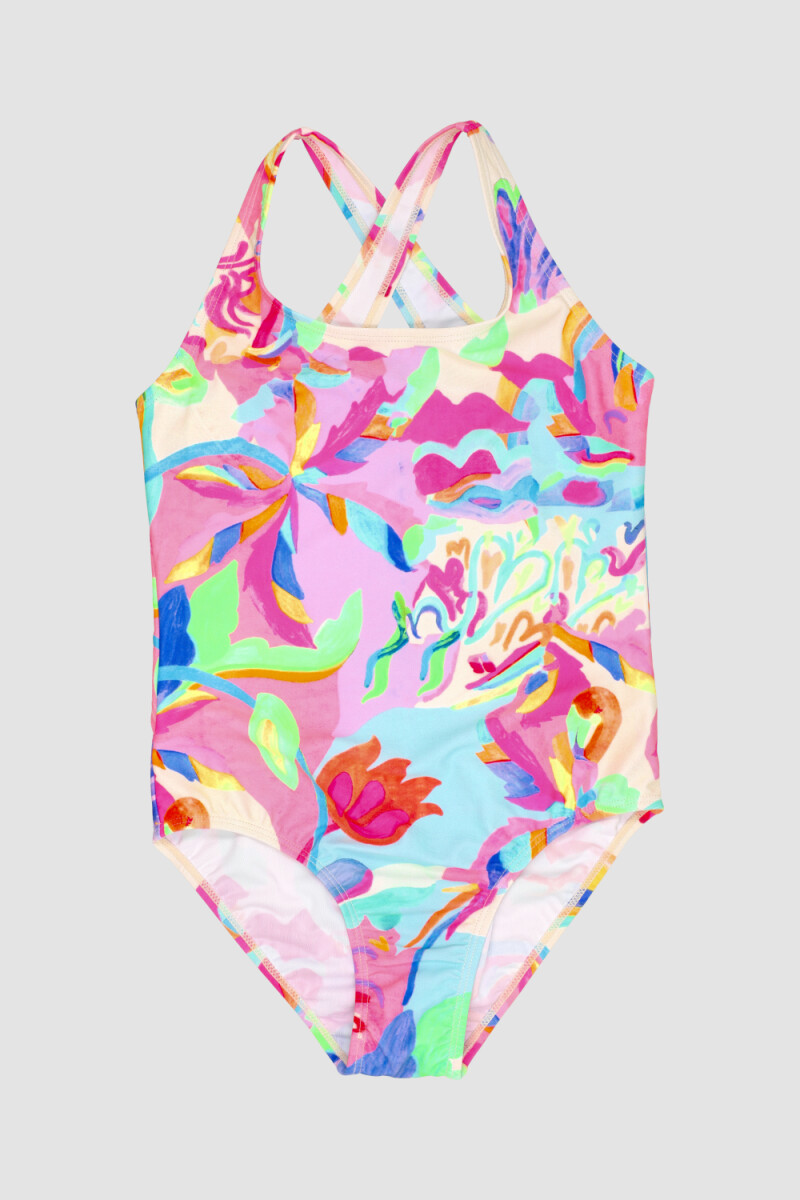 Malla crossed 8-16a - Neon tropic 