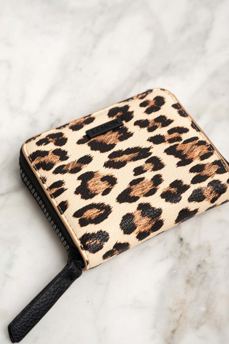 Billetera Animal Print - Arena 