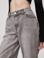 Pantalon Puffs Gris Claro