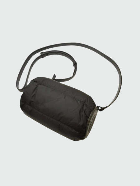 Moncler -Cartera cilindrica de Nylon, Keoni Negro