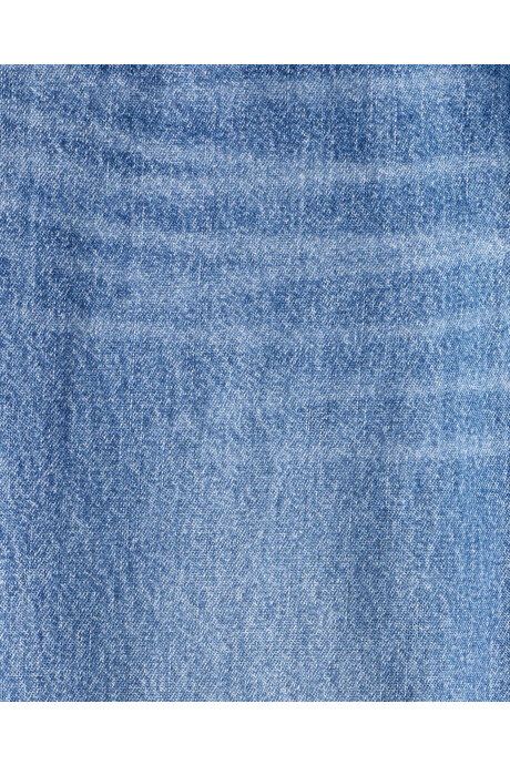 Pantalón jean holgado Sin color