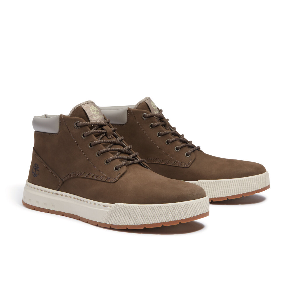 Zapatillas Mid Lace Up Hombre Dark Brown Nubuck