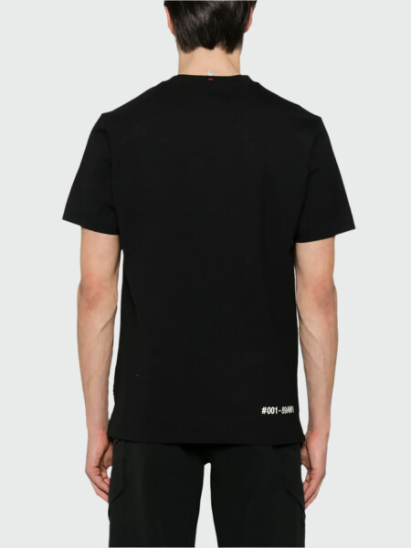 Moncler - Remera Grenoble Manica Negro
