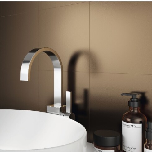 Ceramica Para Pared Bronze Satinado 25X25 Baldocer GAMAS DE MARRON