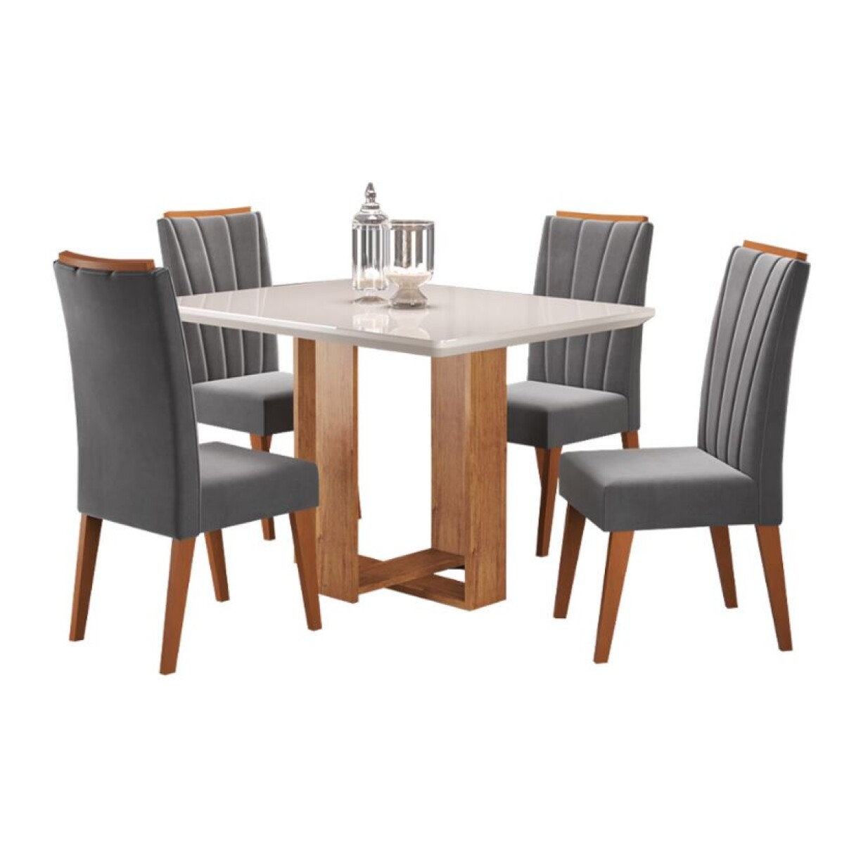 Juego De Comedor 4 Sillas Vicenza 