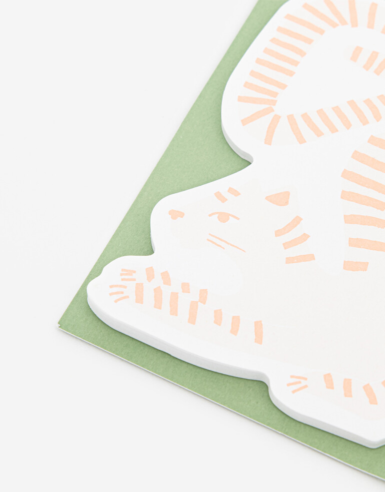 Útiles Varios Sticky Notes Tigre - Combinacion Multicolor