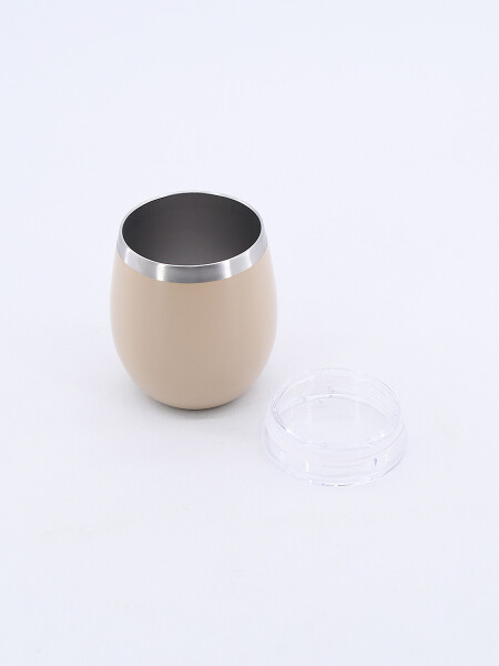 MATE ACERO INOXIDABLE BEIGE