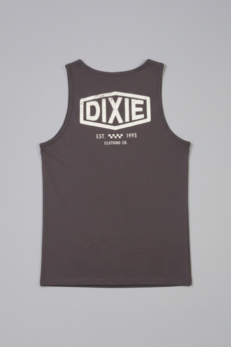 MUSCULOSA TUNEO DIXIE Gris Oscuro