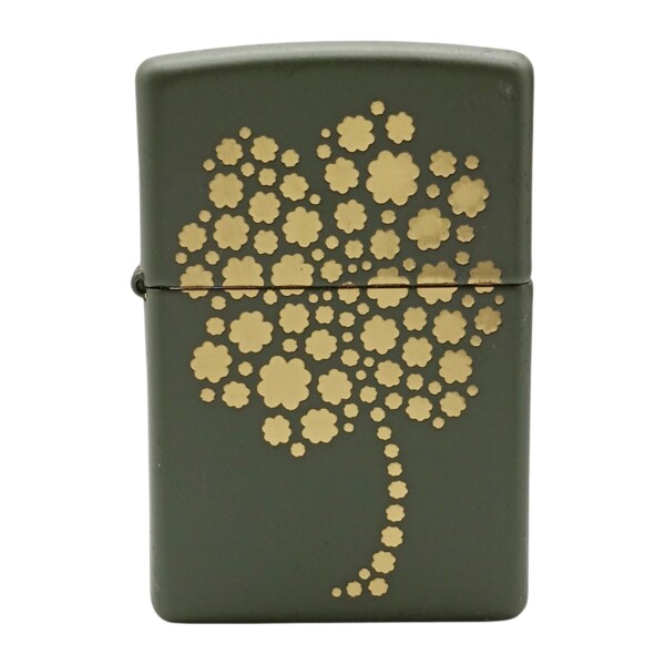 Encendedor ZIPPO 48501 2022PFF Four Leaf Clover Design - ZP485012 verdecombinado