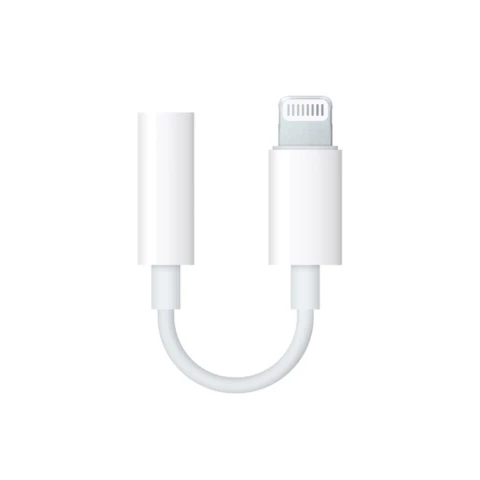 Apple adaptador Lightning a mini jack 3.5mm Apple adaptador Lightning a mini jack 3.5mm