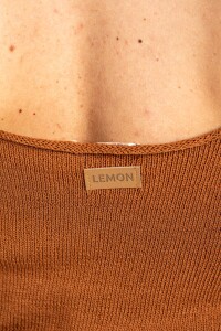 Top Tejido Marron