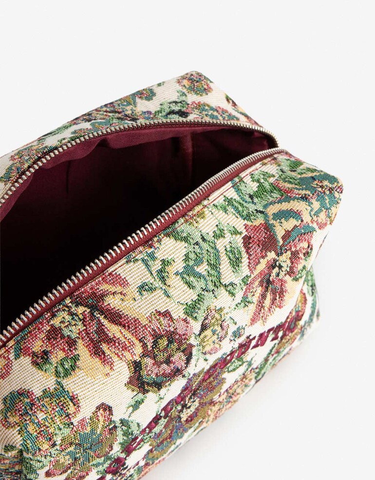 Porta Cosméticos Porta Cosméticos - Estampado Flores