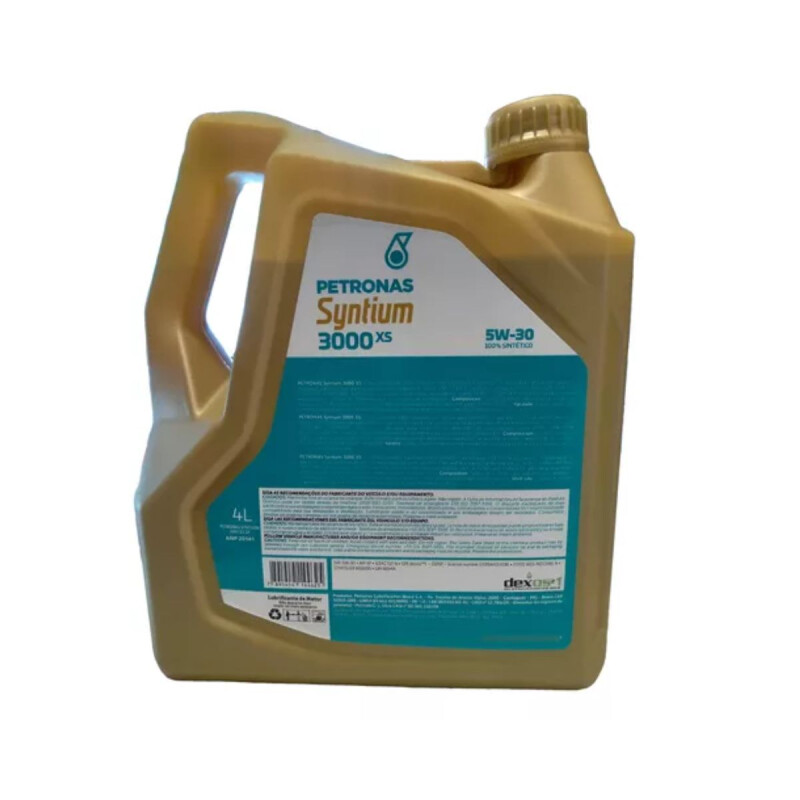 ACEITE 5W30 4L SYNTIUM 3000 SINTETICO PETRONAS Aceite 5w30 4l Syntium 3000 Sintetico Petronas
